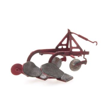 Artitec Plough red - ready-made, painted - H0 / 1:87 (AR387.279)