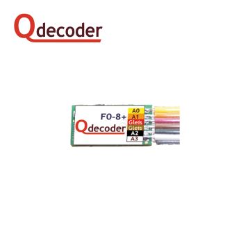 Qdecoder F0-8+ Funktionsdecoder Stecker Kabelanschluss (QD084)