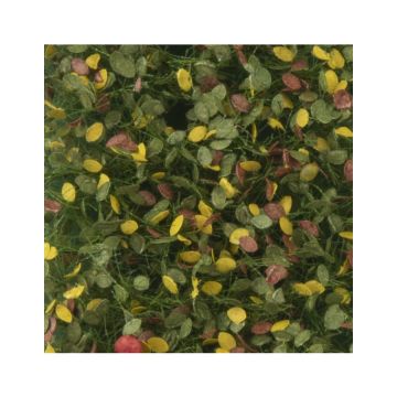 Silhouette Apple tree leaves with apples - Early fall - ca.15x4 cm - 1:45+ (926-33S)