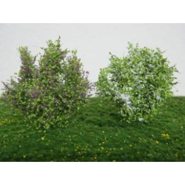 Silhouette Shrubs set - Blooming (351-05)