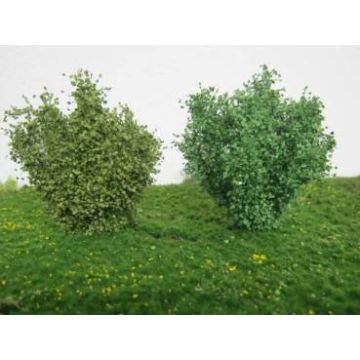 Silhouette Shrubs set - Summer - ca. 5-6 cm - 1:45+ (350-32)