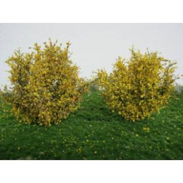 Silhouette Shrubs set - Late fall (yellow) (351-04)