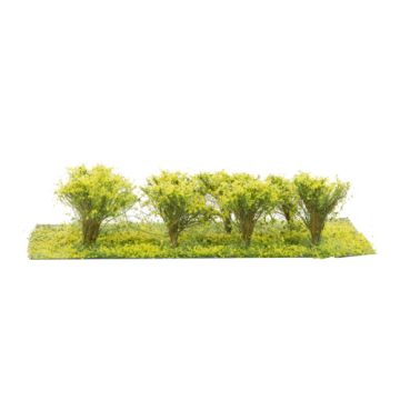 Silhouette Shrubbery - Yellow - 3cm - H0 / TT (252-26)