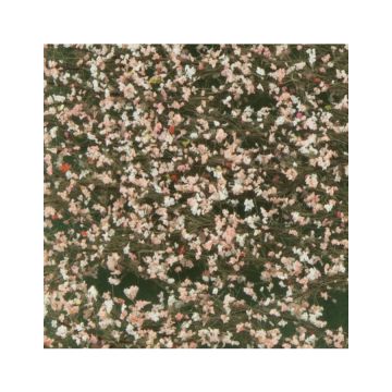 Silhouette Cherry tree blossoms - Pink - ca. 15x4cm - H0 / TT (927-25S)