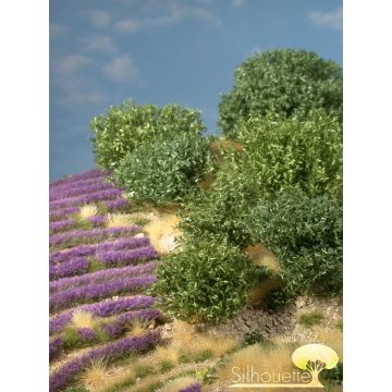 Silhouette Rhododendron - Green - 0 (< ca. 8cm) - H0 / TT (253-00)