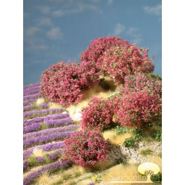 Silhouette Rhododendron - Magenta - 0 (< ca. 8cm) - H0 / TT (253-05)