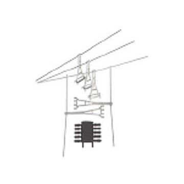 Sommerfeldt B Suspension bracket(+registrat.arm +insulator(5)) - H0 / 1:87 (507)