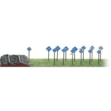 Sommerfeldt H0 Catenary signal plates DB style - H0 / 1:87 (101)