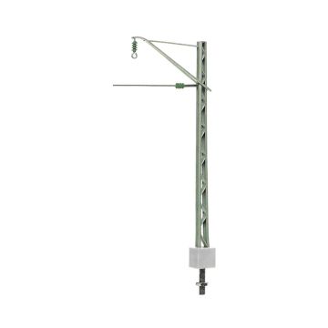 Sommerfeldt Mainline mast, lattice-type, DR style, lacquer - 5x - H0 / 1:87 (114)