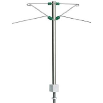 Sommerfeldt H-profile-middle mast, 57 mm track disctance - H0 / 1:87 (118)