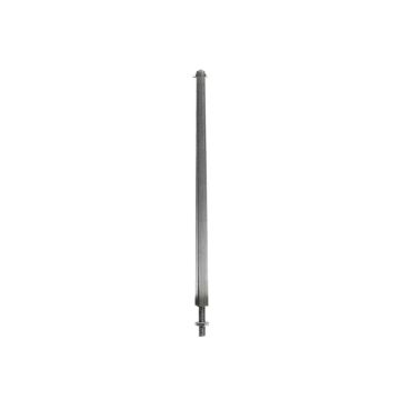Sommerfeldt Mast without bracket , 100 mm high, alu. - 5x - H0 / 1:87 (191)