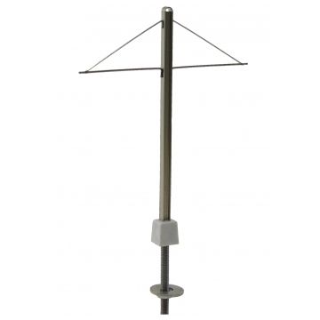 Sommerfeldt Modern Middle mast for tramway - 1x - H0 / 1:87 (105-1)