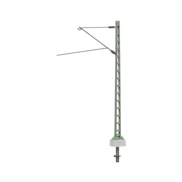 Sommerfeldt NL H-profile, newsilver, without bracket - 5x - H0 / 1:87 (500)