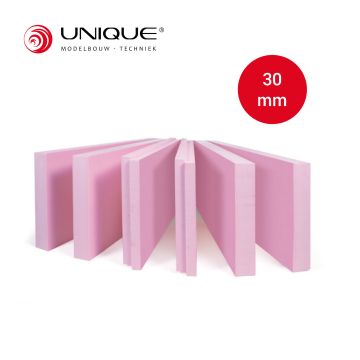 Unique Styrofoam pink - 600 x 300 x 30 mm (30-9001-30)