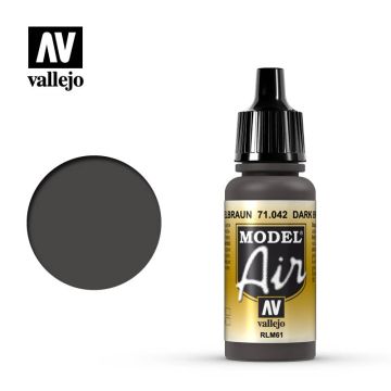 Vallejo Model Air - Camouflage Black Brown - 17 ml (71.042)