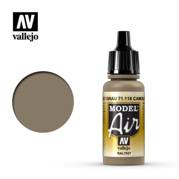 Vallejo Model Air - Camouflage Grey - 17 ml (71.118)