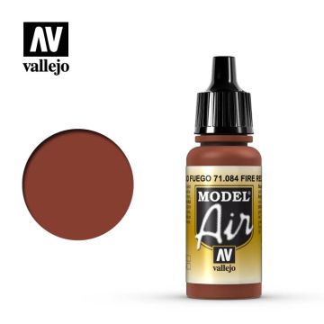 Vallejo Model Air - Fire Red - 17 ml (71.084)