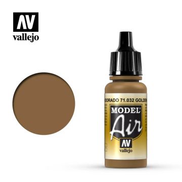 Vallejo Model Air - Golden Brown - 17 ml (71.032)