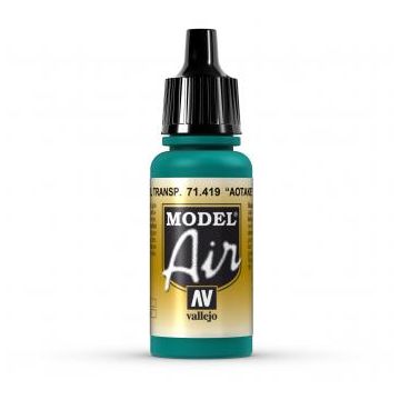 Vallejo Model Air - Aotake' Translucent Blue  - 17 ml (71.419)