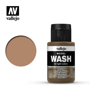 Vallejo Model Wash - Dark Brown - 35 ml (76.514)