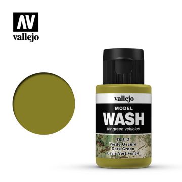 Vallejo Model Wash - Dark Green - 35 ml (76.512)