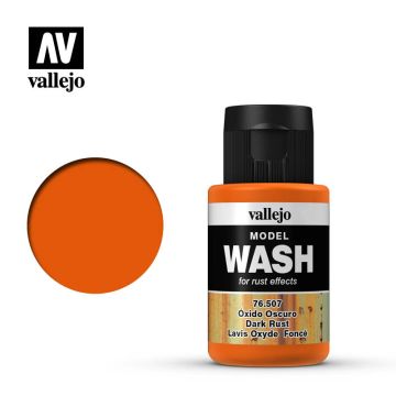 Vallejo Model Wash - Dark Rust - 35 ml (76.507)