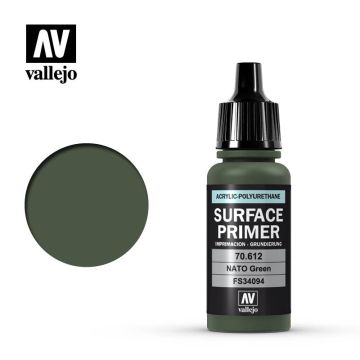 Vallejo Surface Primer - Nato Green - 17 ml (70.612)