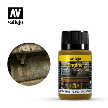 Vallejo Weathering Effects - Oil Stains - 40 ml (73.813)