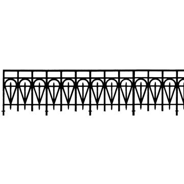 Weinert Modellbau Brückengeländer, Ätzteil 50cm - H0 / 1:87 (3356)