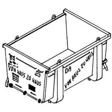 Weinert Modellbau Haus-zu-Haus Container - H0 / 1:87 (4366)