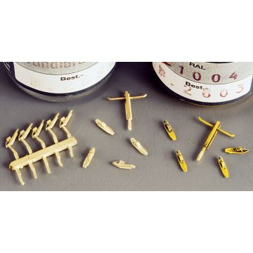 Weinert Modellbau Hemmschuhe 12 St. - H0 / 1:87 (3207)