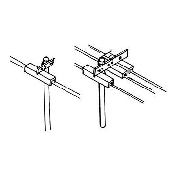 Weinert Modellbau Rollenhalter,einf.+ dreif. - H0 / 1:87 (7205)