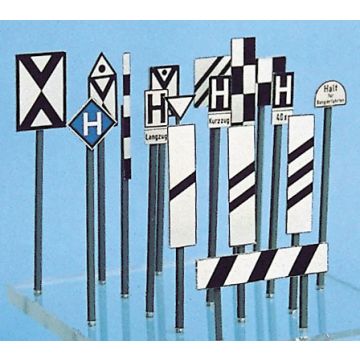Weinert Modellbau Signaltafeln DRG + DB - H0 / 1:87 (7303)