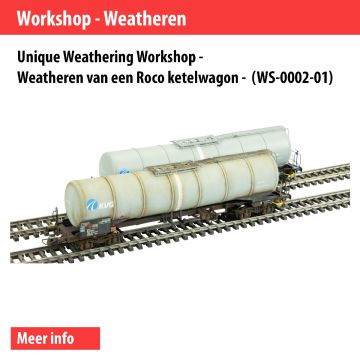 Unique Unique Masterclass - Weathering a Roco Tank Wagon  -  (WS-0002-01) Datum: 11-10-2025